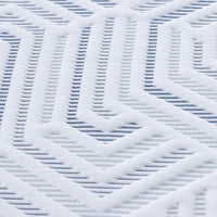 Guanciali per materassi Bianco e Blu 200 x 200 cm 4106274