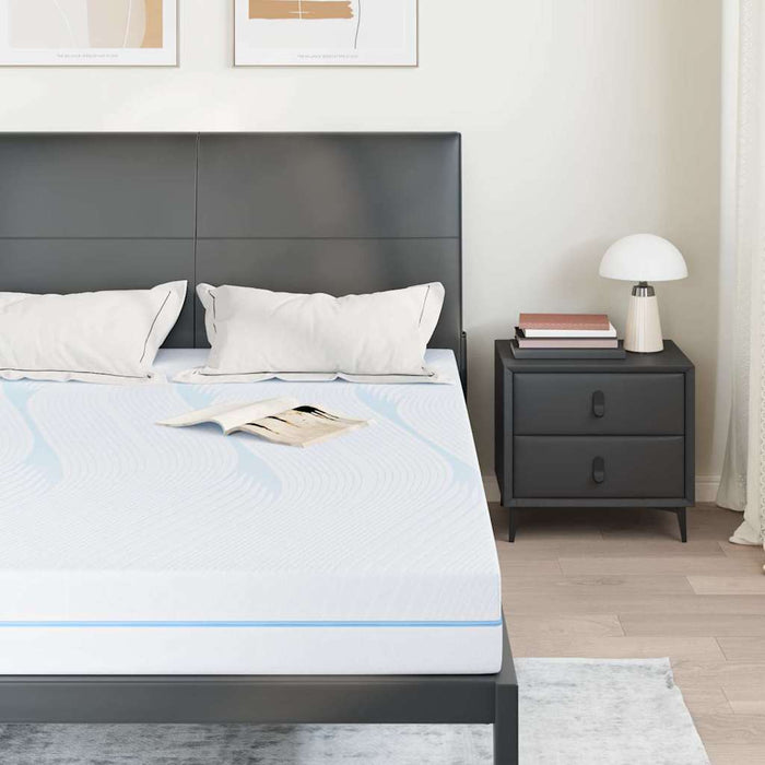 Materasso Bianco 140 x 200 cm Schiuma 4106294