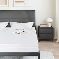 Materasso Bianco 180 x 200 cm Schiuma 4106296