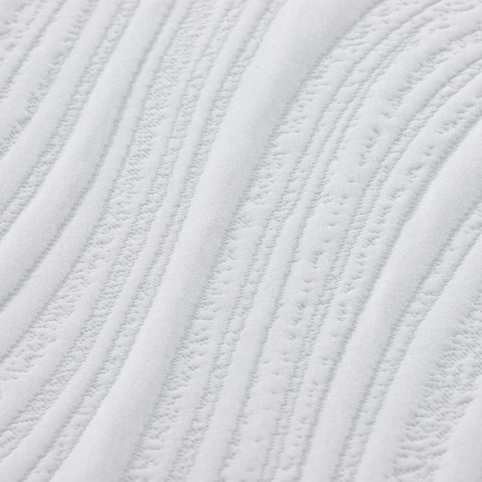 Materasso Bianco, Grigio 80 x 200 cm Schiuma 4106300