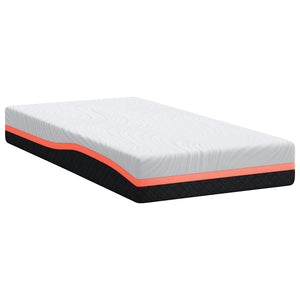 Materasso Bianco, Grigio 100 x 200 cm Schiuma 4106303