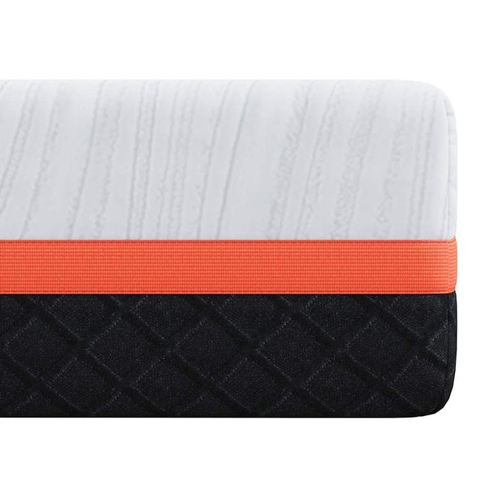 Materasso Bianco, Grigio 140 x 190 cm Schiuma 4106305