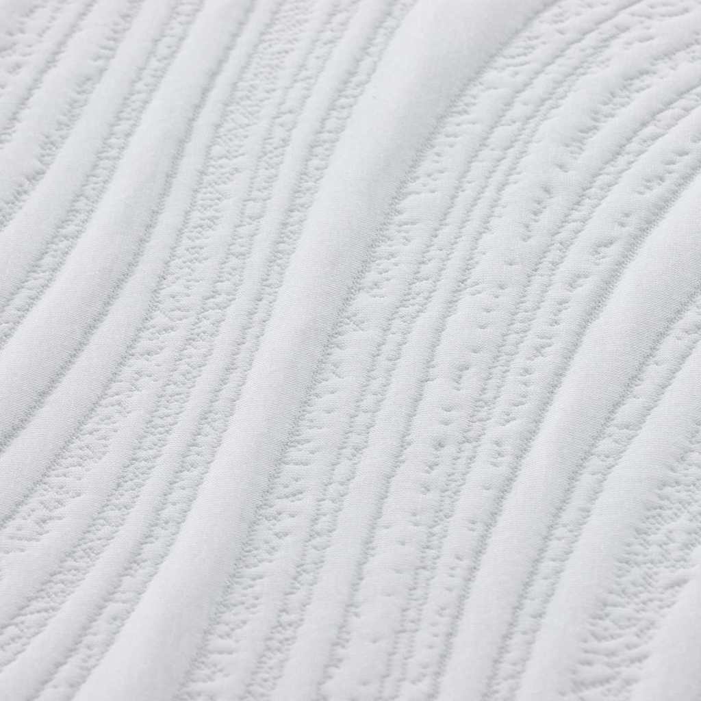 Materasso Bianco, Grigio 180 x 200 cm Schiuma 4106308