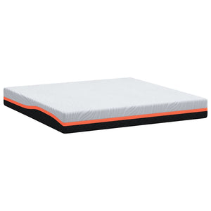 Materasso Bianco, Grigio 180 x 200 cm Schiuma 4106308