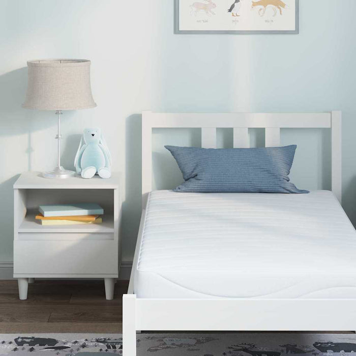 Materasso Bianco 80 x 160 cm Schiuma 4106310