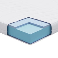 Materasso Bianco 100 x 200 cm Schiuma 4106315