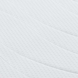 vidaXL Materasso Bianco 180 x 200 cm Schiuma