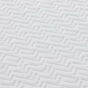 Materasso Bianco, Grigio 140 x 190 cm Schiuma 4106329