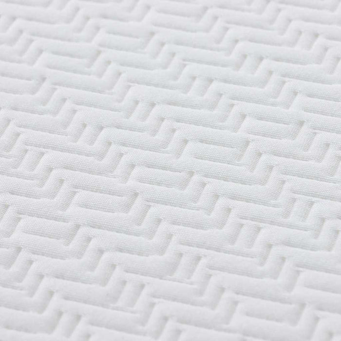 Materasso Bianco, Grigio 140 x 190 cm Schiuma 4106329