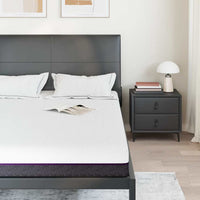 Materasso Bianco, Grigio 160 x 200 cm Schiuma 4106331