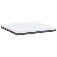 Materasso Bianco, Grigio 180 x 200 cm Schiuma 4106332