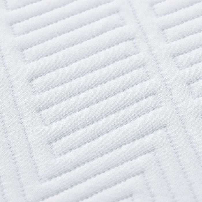 Materasso Bianco, blu 120 x 200 cm Schiuma 4106340