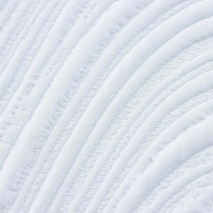 Materasso Bianco, Grigio 90 x 200 cm Schiuma 4106350