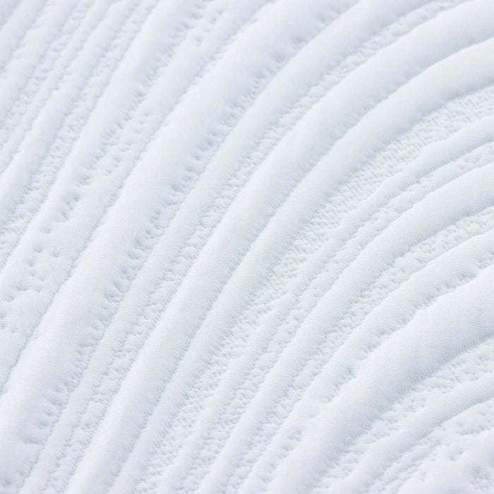 Materasso Bianco, Grigio 140 x 200 cm Schiuma 4106354