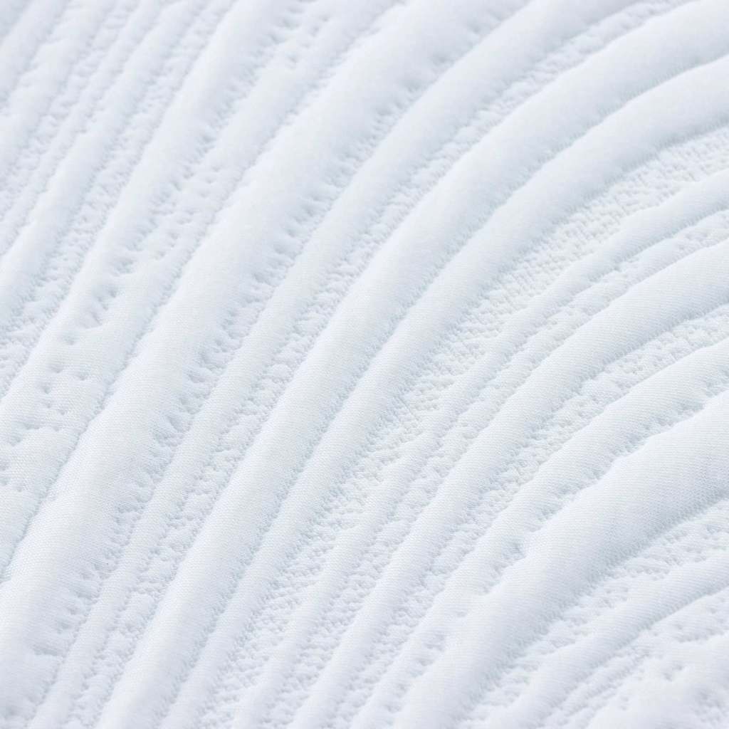 Materasso Bianco, Grigio 180 x 200 cm Schiuma 4106356