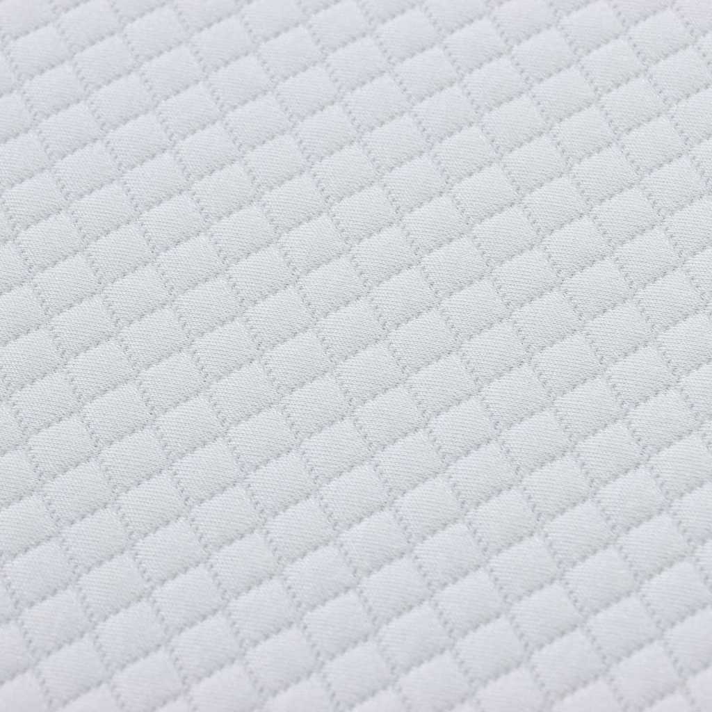 Materasso Bianco, Grigio 100 x 200 cm Schiuma 4106372