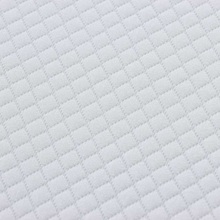 vidaXL Materasso Bianco e Grigio 120 x 200 cm Molle Insacchettate