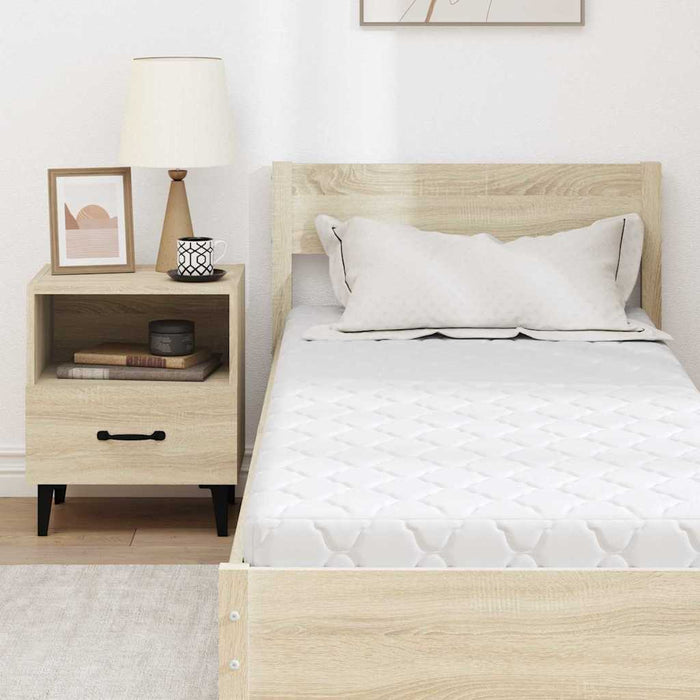 Materasso Bianco 200 x 70 cm Schiuma 4106379