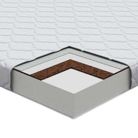 Materasso Bianco 200 x 90 cm Schiuma 4106382