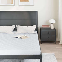 Materasso Bianco 190 x 140 cm Schiuma 4106385