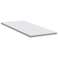 vidaXL Guanciali per materassi Bianco 70 x 200 cm Schiuma PU