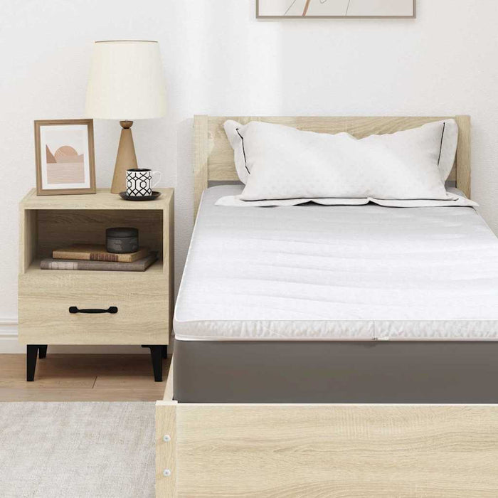 vidaXL Guanciali per materassi Bianco 80 x 200 cm Latice