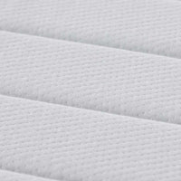 vidaXL Materasso Bianco 70 x 140 cm Molle Insacchettate