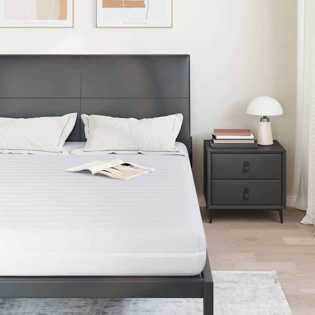 vidaXL Materasso Bianco 140 x 190 cm Molle Insacchettate