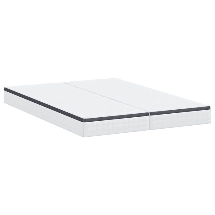 Materasso 2 pcs Bianco, Grigio 80 x 200 cm 4106444