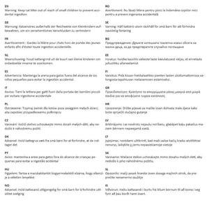 Lettiera per Gatti con Profumatore di Borotalco Bentonite 20L 4019592