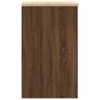 Armadietto per Garage in Rovere Marrone 30x51x85 cm 860532