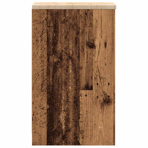 vidaXL Armadietto per Garage in Legno Vecchio 30x51x85 cm