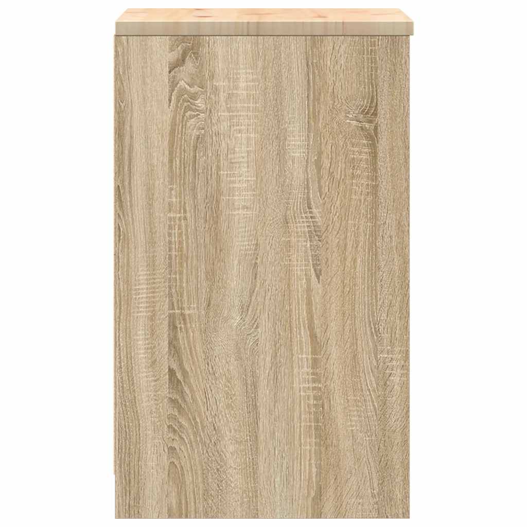 Armadietto da Garage Rovere Sonoma 40x51x85 cm 860537