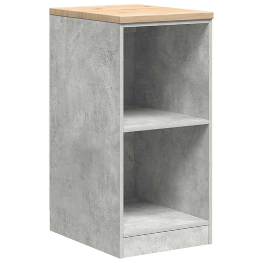 Armadietto da Garage Grigio cemento 40x51x85 cm 860538