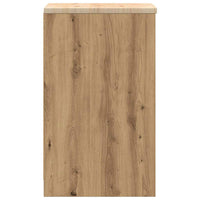 Armadietto per Garage in Rovere Artigianale 40x51x85 cm