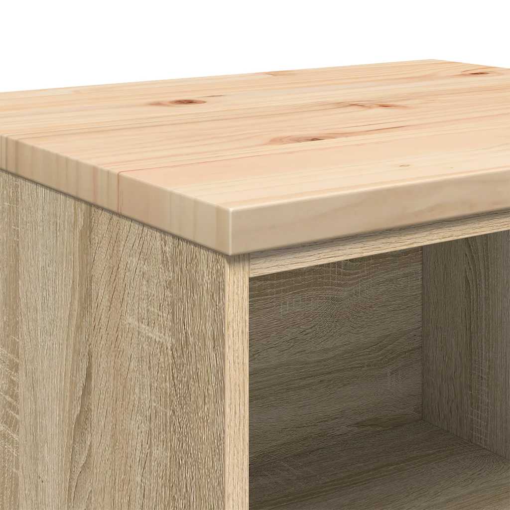 vidaXL Armadietto da Garage Rovere Sonoma 60x51x85 cm