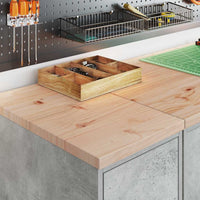 Armadietto da Garage Grigio cemento 30x51x85 cm