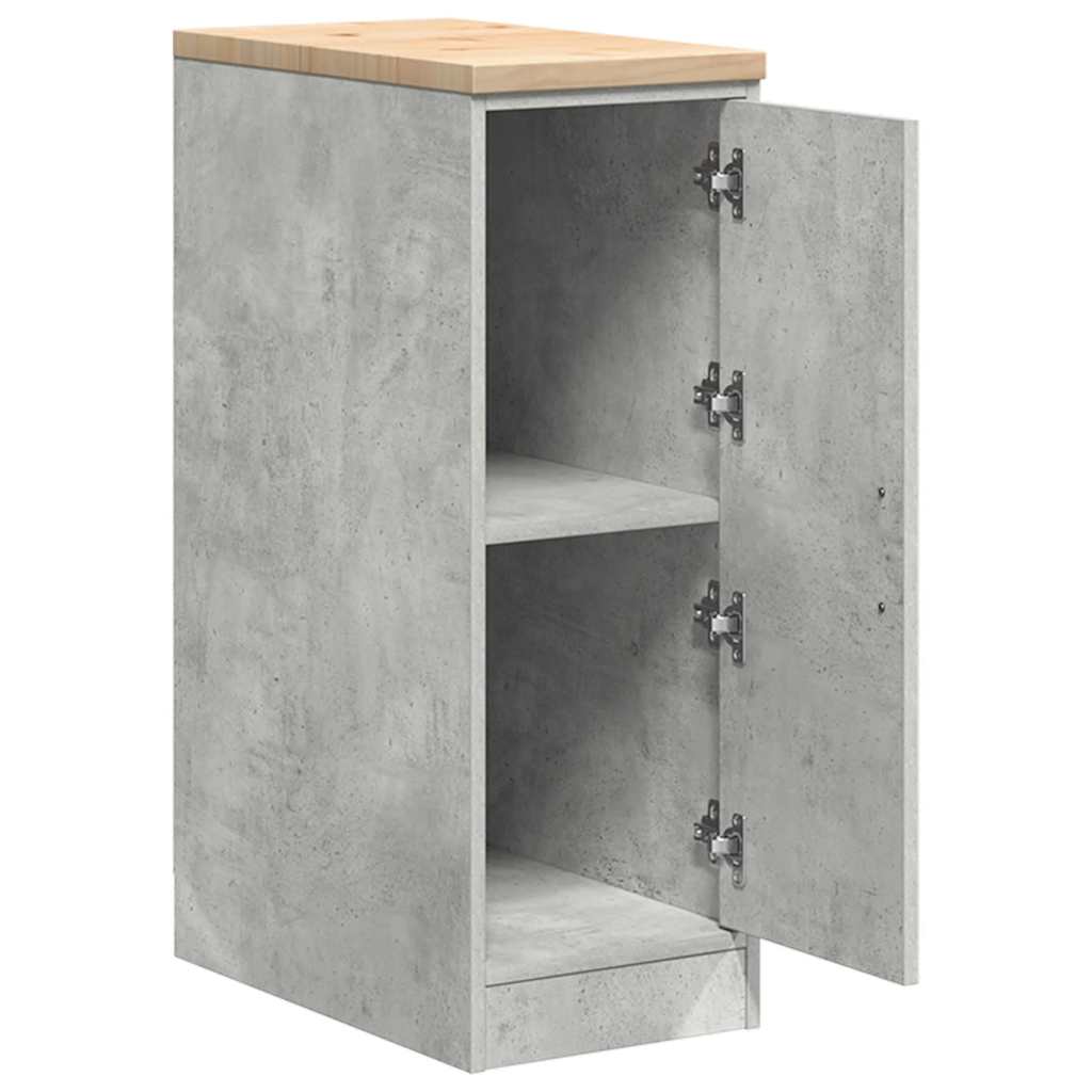 Armadietto da Garage Grigio cemento 30x51x85 cm 860556