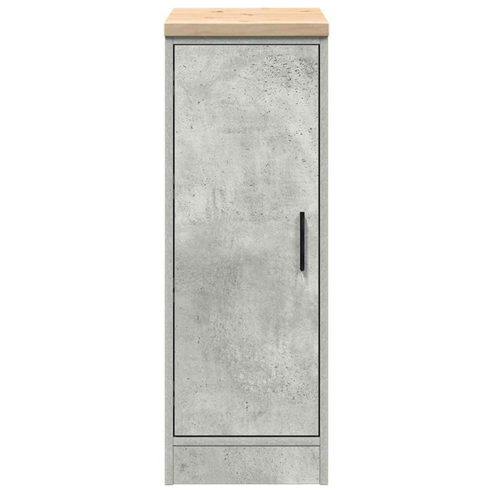 Armadietto da Garage Grigio cemento 30x51x85 cm 860556