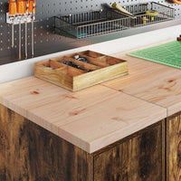 Armadietto da Garage in Rovere Affumicato 30x51x85 cm 860557