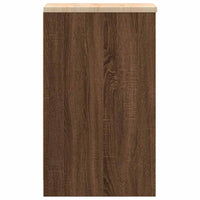 vidaXL Armadietto per Garage in Rovere Marrone 30x51x85 cm