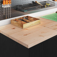 Armadietto da Garage Nero 40x51x85 cm in Legno Massello di Pino