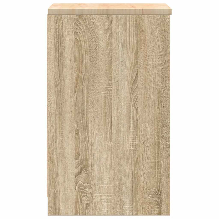 Armadietto da Garage Rovere Sonoma 40x51x85 cm 860564