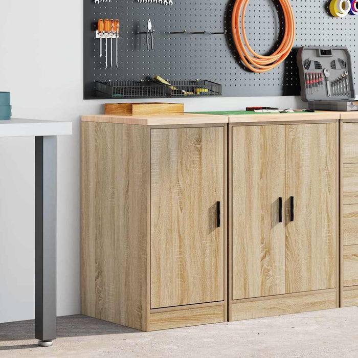 vidaXL Armadietto da Garage Rovere Sonoma 40x51x85 cm