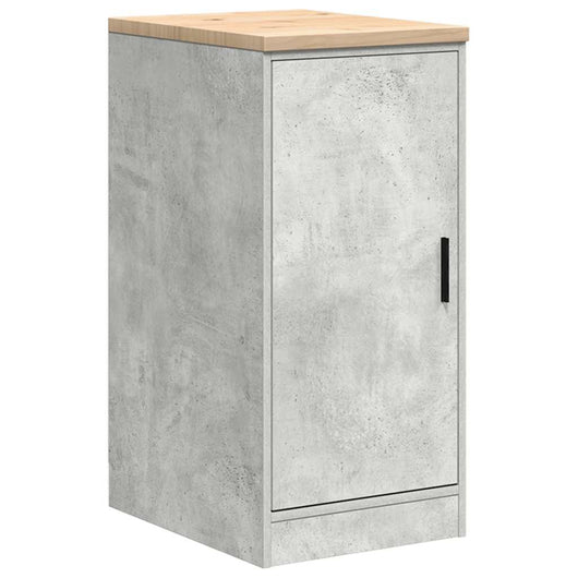 Armadietto da Garage Grigio cemento 40x51x85 cm 860565