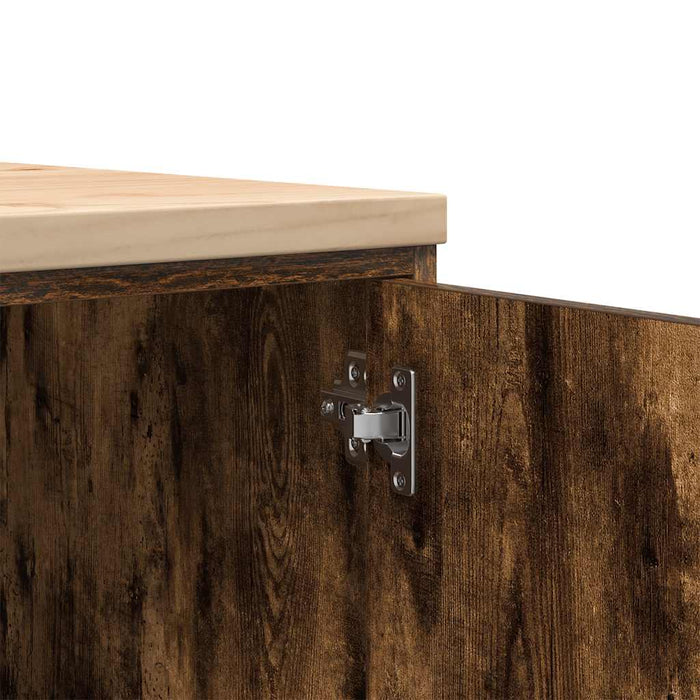 vidaXL Armadietto da Garage Rovere Sonoma 40x51x85 cm