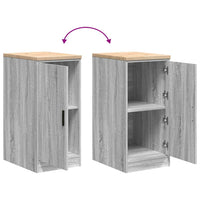 vidaXL Armadietto per Garage Grigio Sonoma 40x51x85 cm