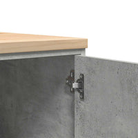 Armadietto da Garage Grigio cemento 60x51x85 cm