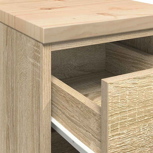 Armadietto da Garage Rovere Sonoma 30x51x85 cm