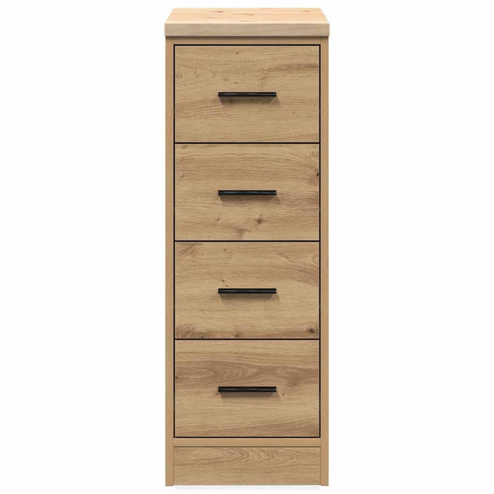 Armadietto per Garage in Rovere Artigianale 30x51x85 cm